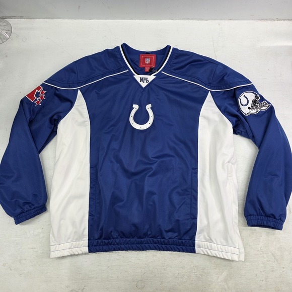 G-III Other - Indianapolis Colts Vintage NFL G-III Heavy Pullover Windbreaker Jacket Men's 2XL